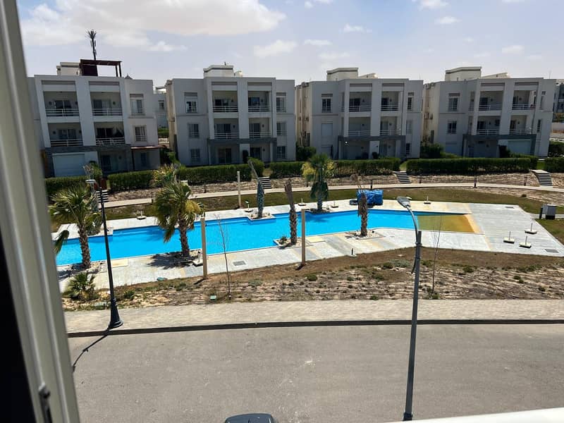 For Sale Penthouse Chalet 154 sq m at the lowest price on the market 3 bedrooms steps from the sea in Amwaj North Coast, Sidi Abdel Rahman Sea View - Widok 2