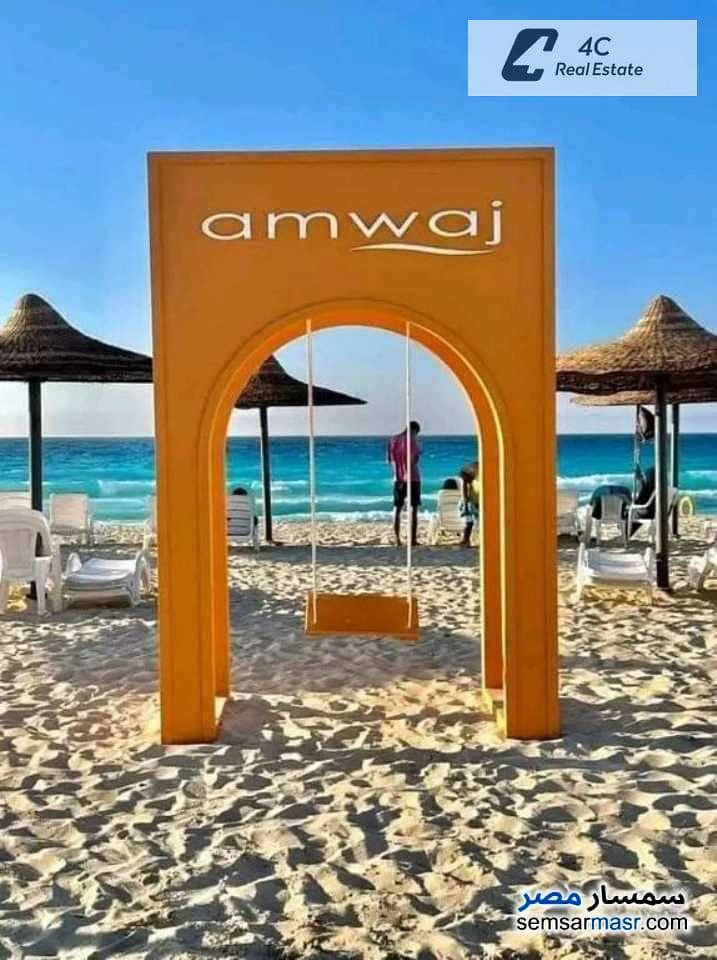 For Sale Penthouse Chalet 154 sq m at the lowest price on the market 3 bedrooms steps from the sea in Amwaj North Coast, Sidi Abdel Rahman Sea View - Widok 4