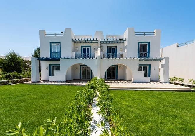 resale for quick sale twin house in mountain view ras elhekma fully finished ready to move - Ansicht 3