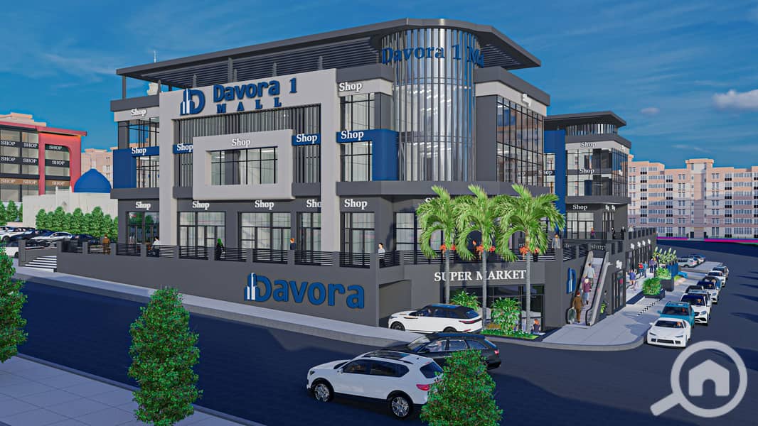 Commercial shop for sale in Badr City, located in the upscale villas and palaces district – Violet District (formerly the Fifth District). Prime loca - Więcej