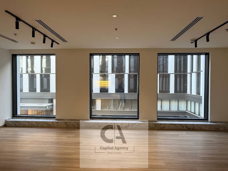 Fully finished office with air conditioning for rent, 154 sq m, in Park Street, Fifth Settlement - Ansicht 3