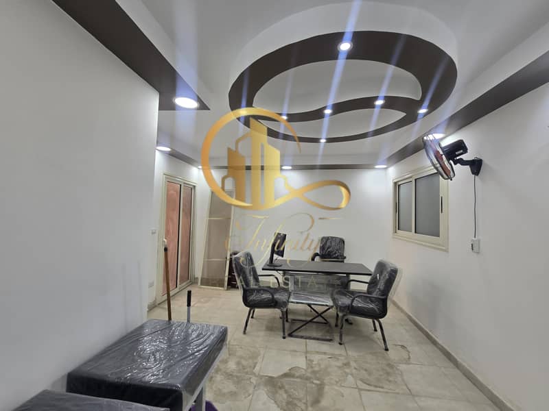 Furnished and licensed clinic for rent in Zahraa Al-Maadi - Mehr