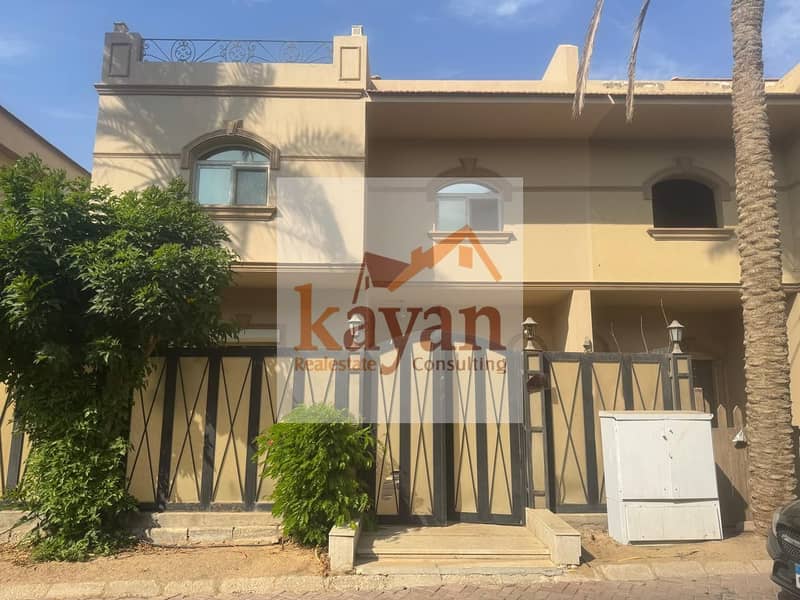 Twin house for rent in Moon Valley, New Cairo, including kitchen and ACs. " - Ansicht 2