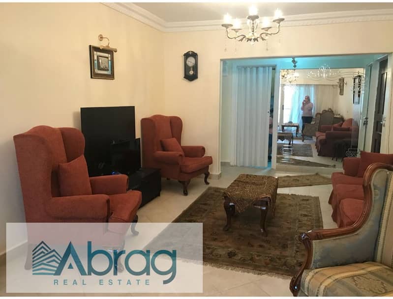For sale, an apartment of 122 sqm, super luxury finishing inside the Gardens of Engineers compound in Sheikh Zayed. - Widok 5