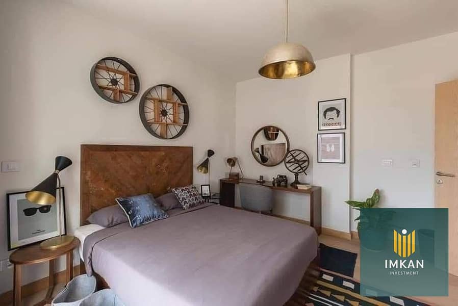 Apartment for sale in Blue Vert compound in the New Administrative Capital, 158 sqm, ground floor with a 54 sqm garden. - Widok 3