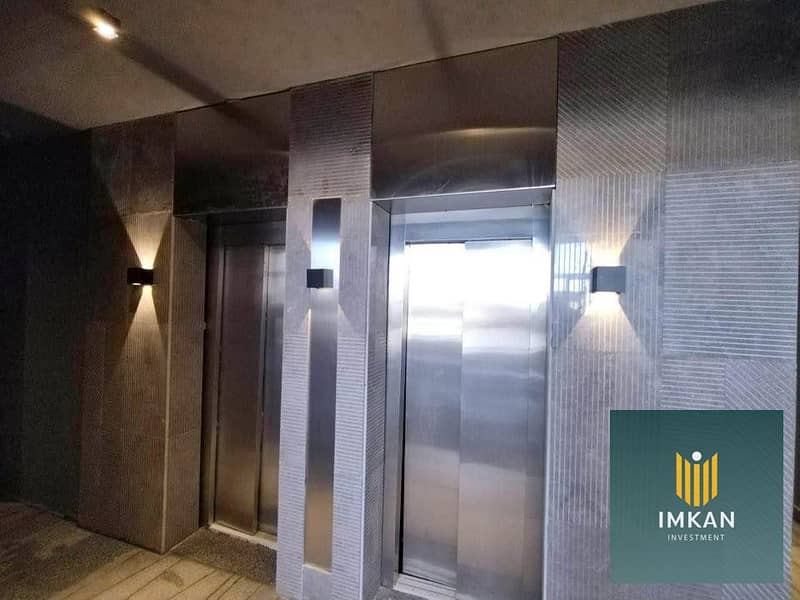 Apartment for sale in Blue Vert compound in the New Administrative Capital, 158 sqm, ground floor with a 54 sqm garden. - Widok 4