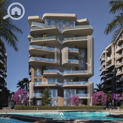 شقة 2 غرفة نوم للبيع في العاصمة الإدارية الجديدة، القاهرة - CAM-04 A1-Lagoon View. jpg