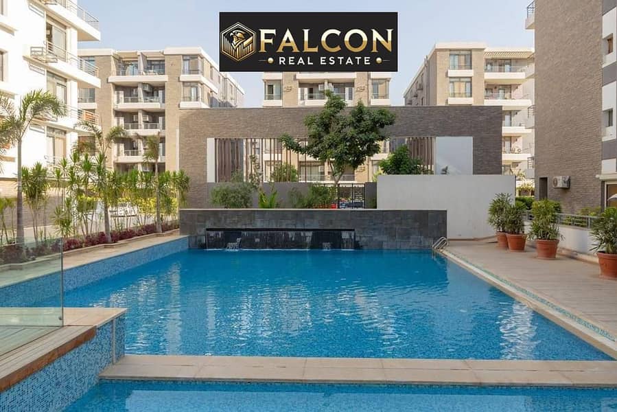With Big Cash Discount 50% Corner Apartment On Very Prime Location For Sale in Taj New Cairo Minutes From Nasr City & Heliopolis - Widok 4
