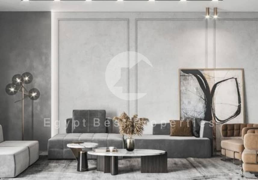 Luxury Townhouse Corner For Sale In The Crest New Cairo-Very Prime Location-Open View- Small Dp Over 10 Years - Więcej