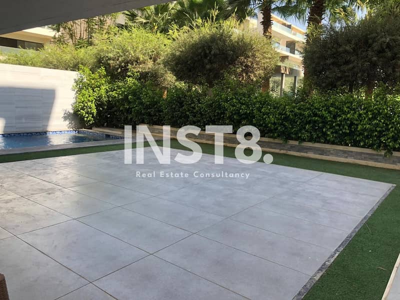 Apartment 3Bed with Garden and Pool in Lake View Residence - Widok 5