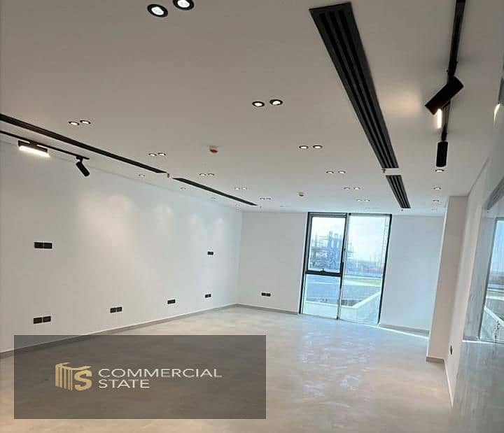 Finished Office at Hyde Park 65m for Rent -New Cairo – pohled 3