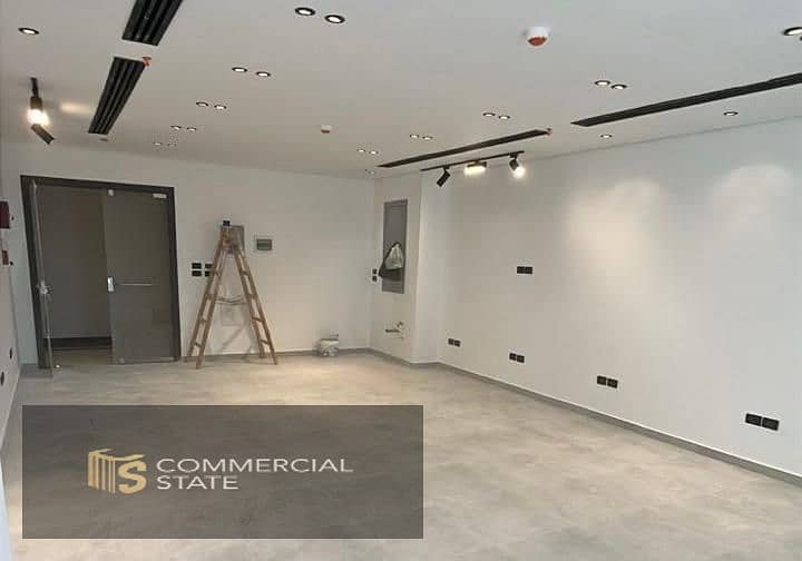 Finished Office at Hyde Park 65m for Rent -New Cairo – pohled 5