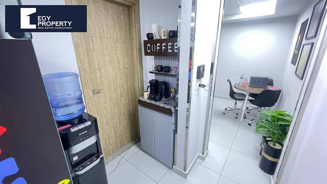 Fully Furnished Office for Rent in Business Plus New Cairo 84 sqm - Widok 6
