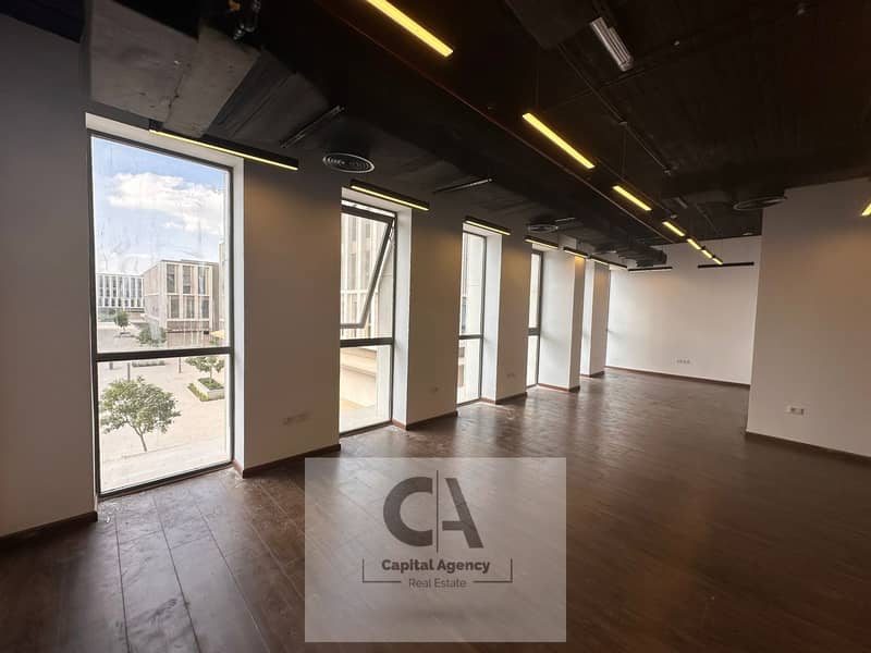 Fully finished office for rent, 127 sq m, in Mivida The Place, surrounded by major companies - Fifth Settlement – pohled 5