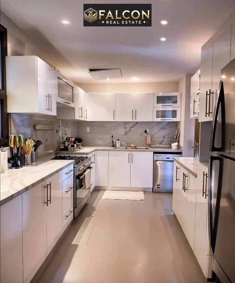 3 rooms with a 54% discount or a down payment of 900,000 with fully finished,an apartment for sale in New Heliopolis, Talala Compound, on the Suez Roa - Widok 4
