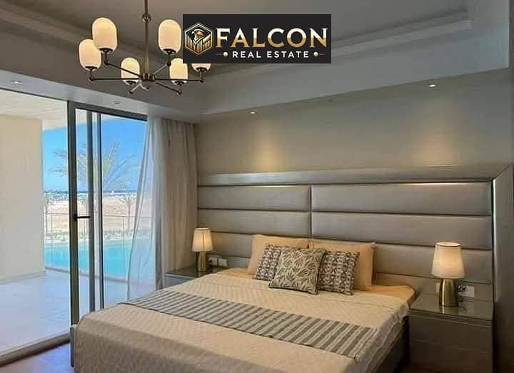 get now Villa for sale fully finished, located in front of the Alamein Towers! Featuring a direct sea view with VIP standards. A guaranteed investment - Bild 5