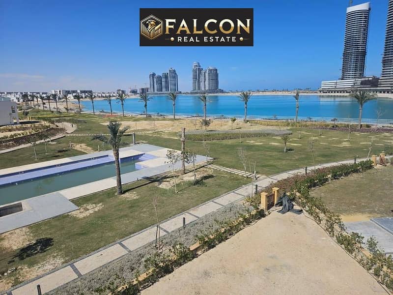 get now Villa for sale fully finished, located in front of the Alamein Towers! Featuring a direct sea view with VIP standards. A guaranteed investment - Bild 6