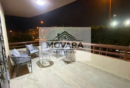 Furnished apartment with for rent in Rehab 1 private garden