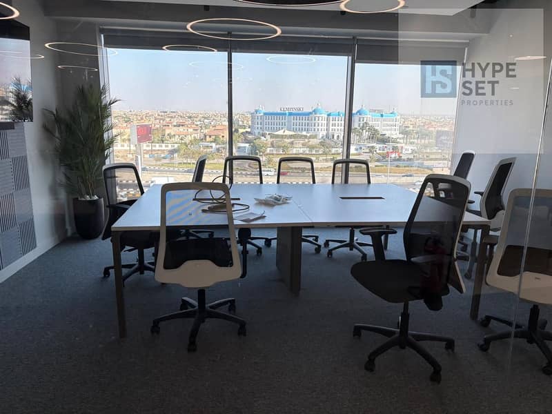 ready for viewing 76 meter office for sale in fronte of kempinski in kinda taj city mall plaza - Ansicht 4