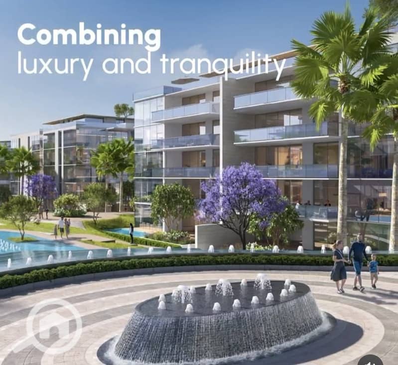 Apartment with Garden & Private Pool for Sale in Lake View Residence 2, Fifth Settlement, New Cairo - Vista 4