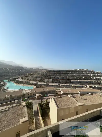 Triple View Chalet for Sale in IL Monte Galala Ain Sokhna – Lagoon, Mountain & Sea View – 3BR