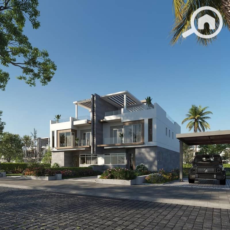 Twin House Villa for Sale in a Prime Location in October – Swan Lake Compound by Hassan Allam - Ansicht 5