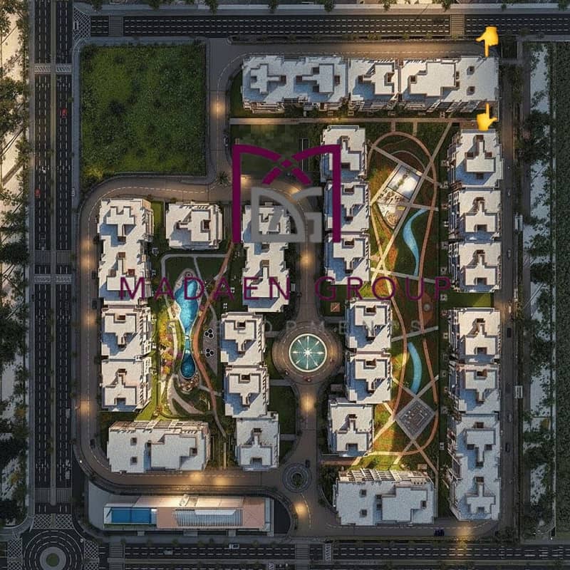 Apartment for sale, second floor, 125 sqm, 2 bedrooms, with a 10% down payment and installments over 10 years, located in the heart of Old Sheikh Zaye - Ansicht 3