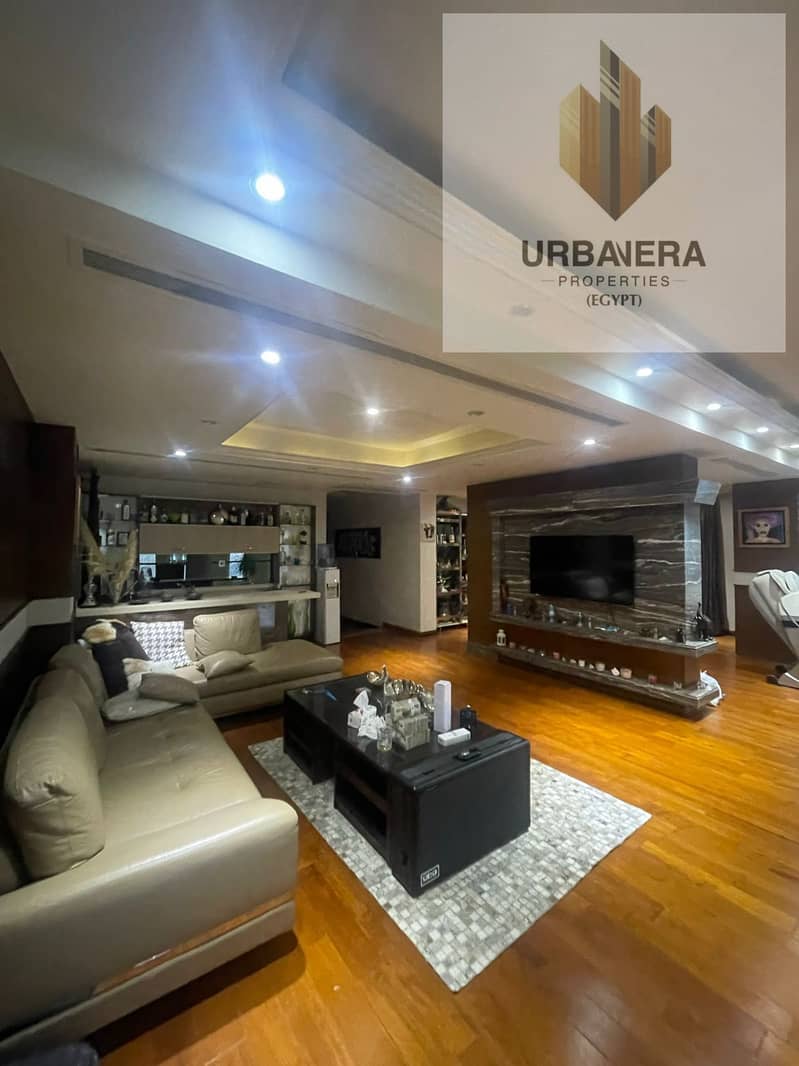 Duplex for sale, super deluxe finishing, next to Mirage Mall, First Settlement, New Cairo. - Widok 4
