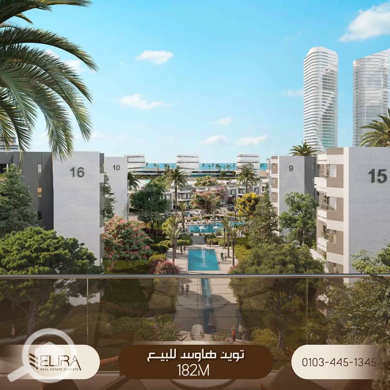 Twin House for Sale – Palm Hills Alamein | 182 sqm + 102 sqm Garden - Ansicht 4