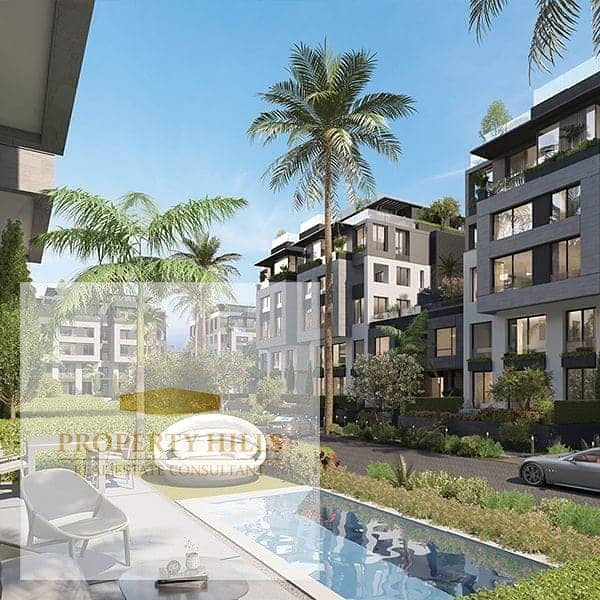 apartment penthouse Ready to move in for sale 160 m with a remaining balance of 3 million and the lowest down payment in the market in Trio Gardens - Widok 4