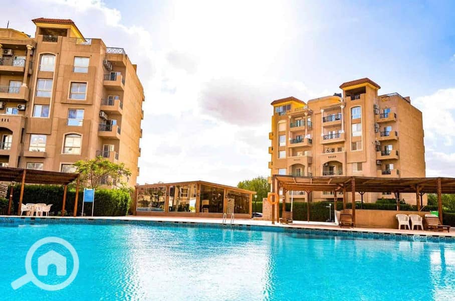 150 m apartment with a swimming pool view in Palm View Compound, October Gardens - Ansicht 2