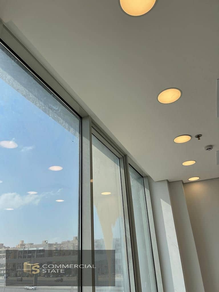 Finished Office at Agora 105m for Rent -New Cairo - Widok 6