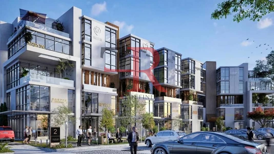 office for sale in heart work by mountain view i city new cairo - Widok 4