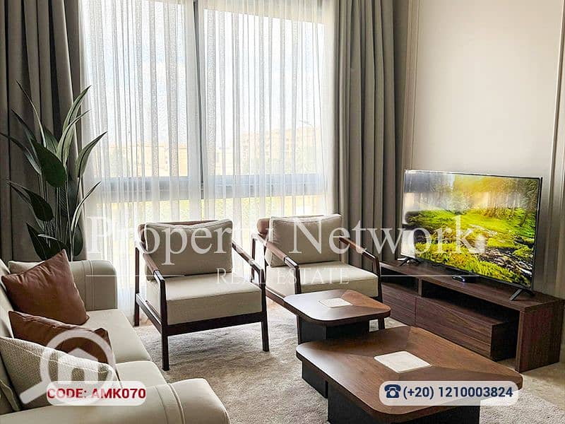 Fully Furnished Apartment for Rent Al Jazi Marriott Residence New Cairo Prime location Long Term Only - Ansicht 4