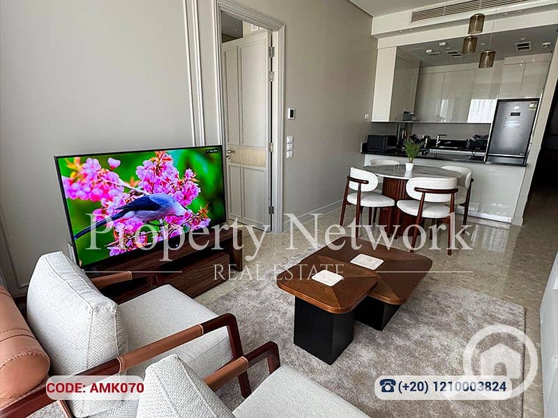 Fully Furnished Apartment for Rent Al Jazi Marriott Residence New Cairo Prime location Long Term Only - Ansicht 5