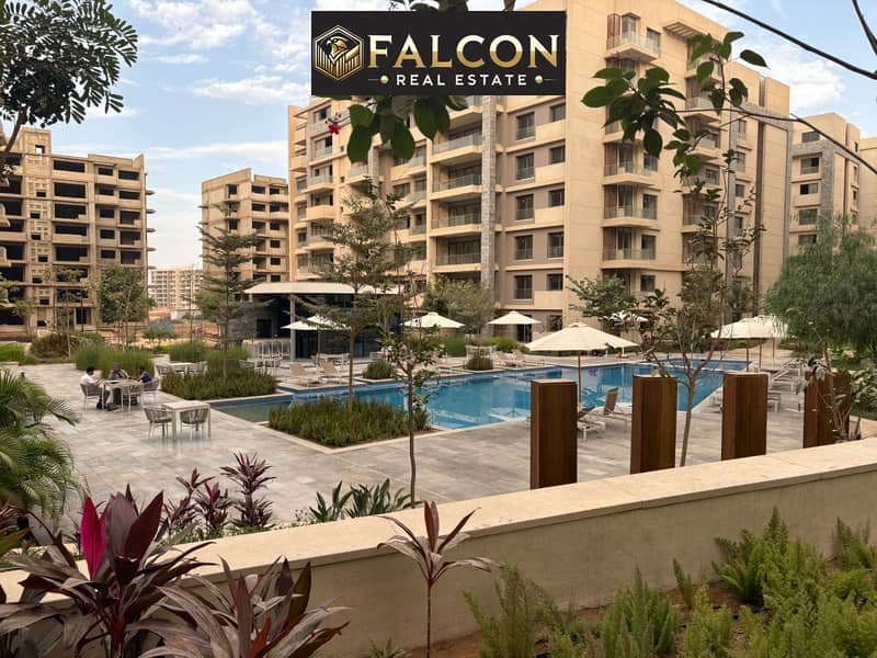 No down 135sqm apt, full sea view, hot price,Apartment for sale in Al Bosco New Administrative Capital ,directly on the Green River – pohled 6