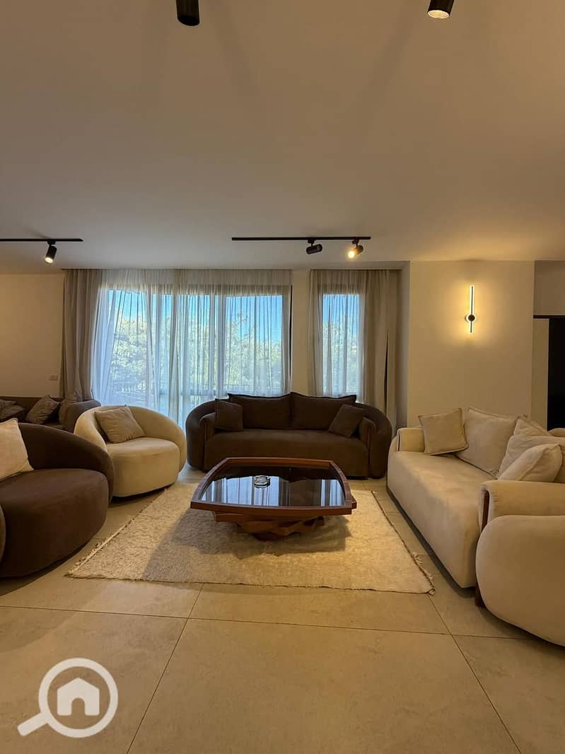 Upper Duplex Furnished 3BR for rent in Sheikh Zayed Beverly hills Westown Compound - Widok 3
