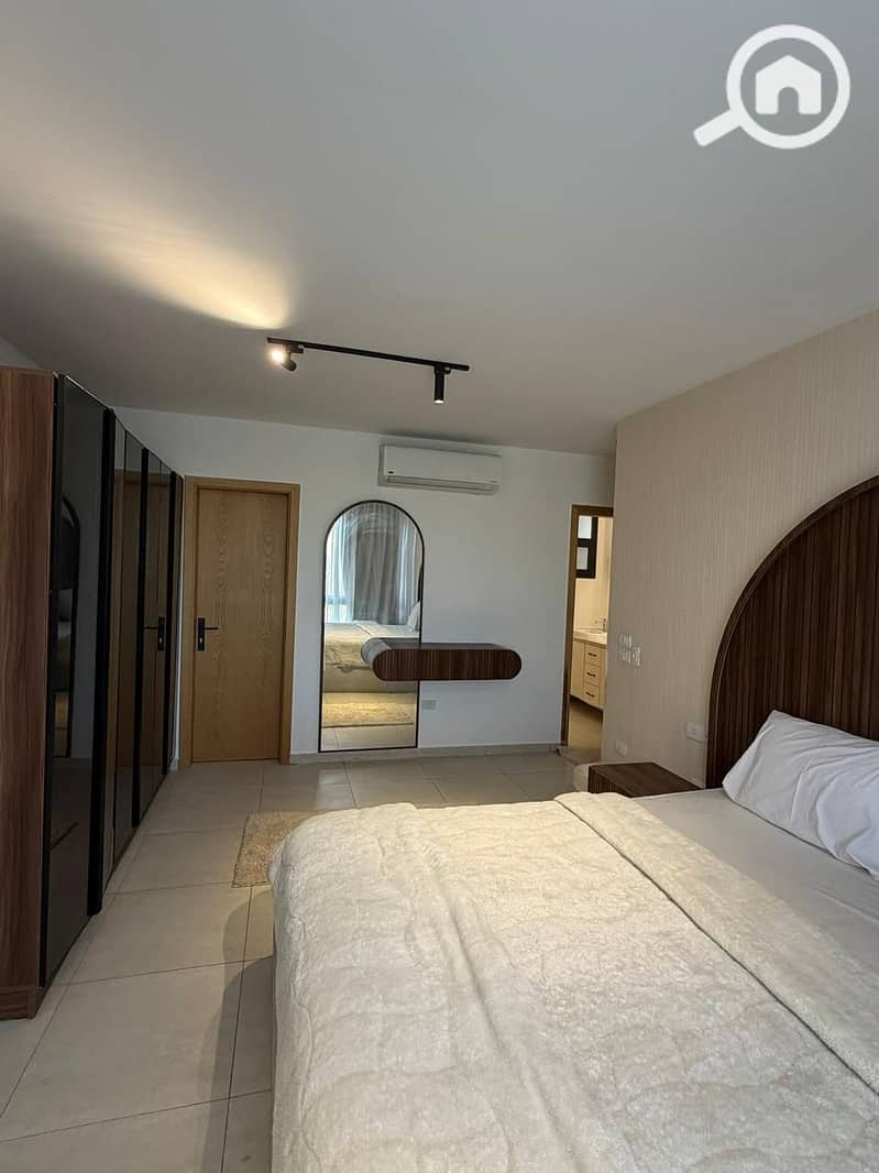 Upper Duplex Furnished 3BR for rent in Sheikh Zayed Beverly hills Westown Compound - Widok 4