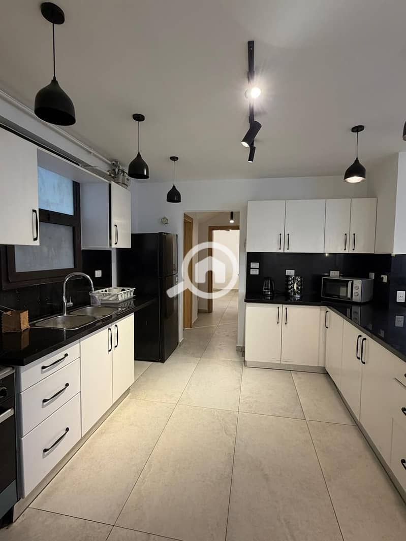 Upper Duplex Furnished 3BR for rent in Sheikh Zayed Beverly hills Westown Compound - Widok 5