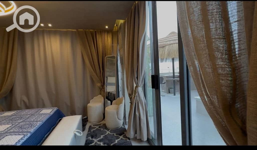 Furnished penthouse for rent in Rehana Residence Compound - Mehr