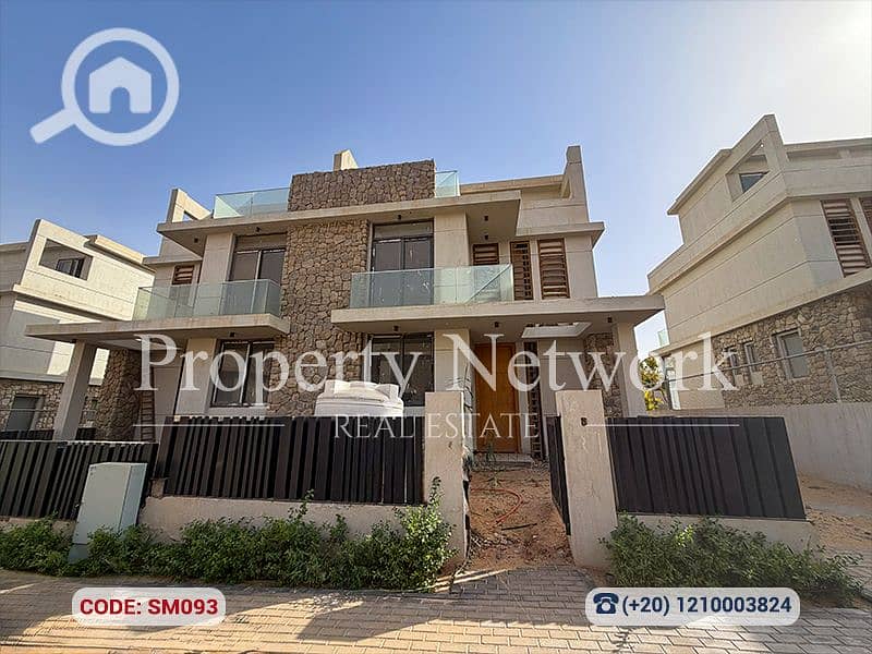 For Sale 80%Finishing Twin House 247 sqm in IL Bosco – New Capital Prime location Ready to move - Widok 2