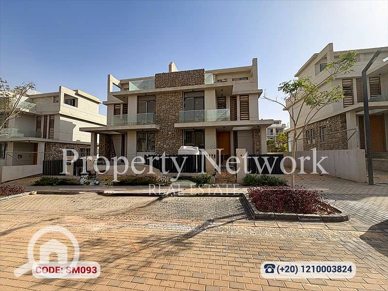 For Sale 80%Finishing Twin House 247 sqm in IL Bosco – New Capital Prime location Ready to move - Widok 3