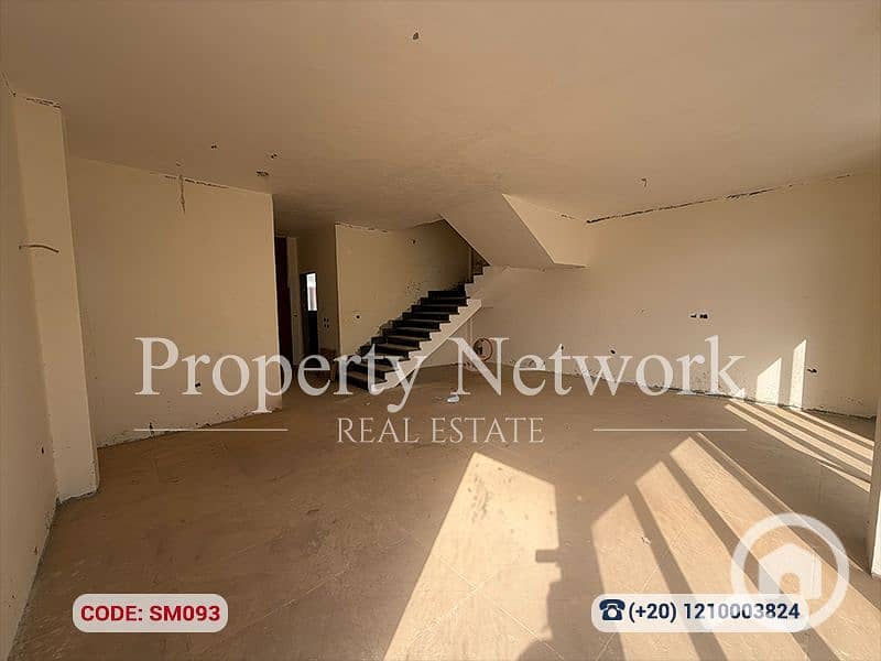 For Sale 80%Finishing Twin House 247 sqm in IL Bosco – New Capital Prime location Ready to move - Widok 4