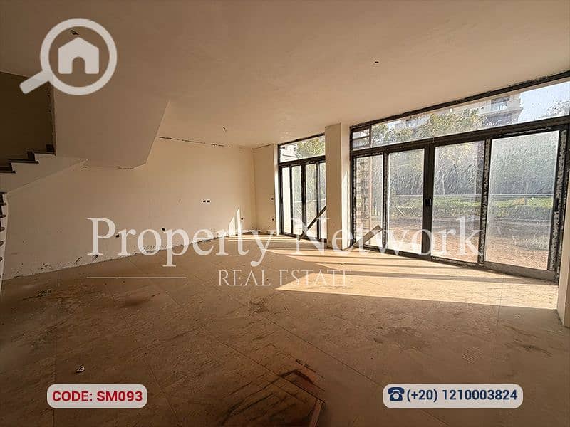 For Sale 80%Finishing Twin House 247 sqm in IL Bosco – New Capital Prime location Ready to move - Więcej
