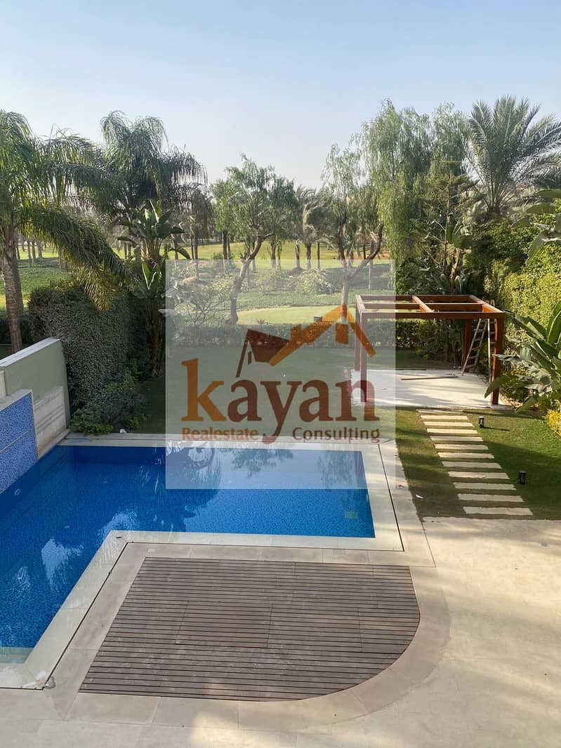 Villa for rent in Katameya Dunes – Fifth Settlement – pohled 2