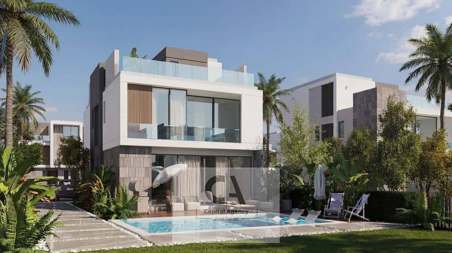 Townhouse for sale in El Patio Jade compound in the heart of the New Administrative Capital, next to La Vista City, with a 5% down payment and a prime – pohled 2