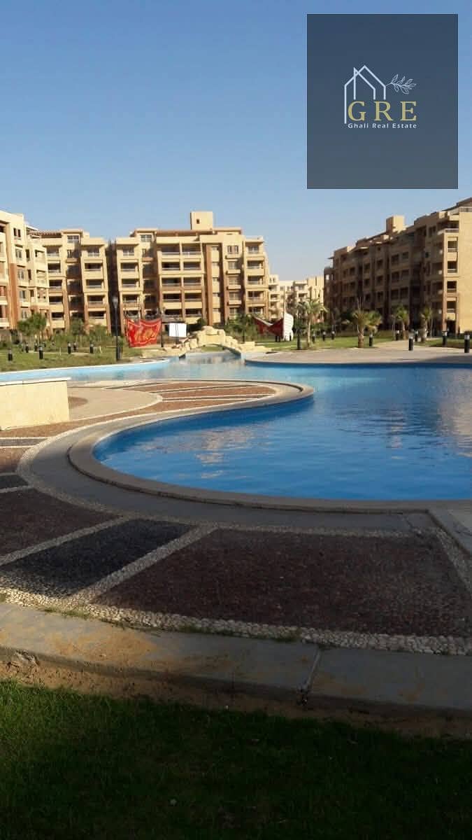 Luxury duplex for sale 305m in Garden Hills Compound, corner unit overlooking a wide garden, 4 bedrooms, private roof, immediate delivery, prime location behind Mall of Arabia and close to the main roads. – další