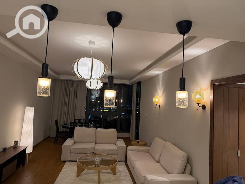 Furnished apartment for rent at an amazing price, 165 sq m, lowest price per meter, Sheikh Zayed, Ion Towers – pohled 2
