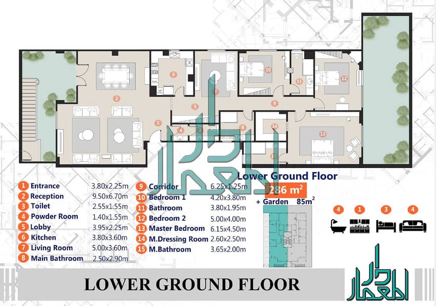 For sale: an apartment in a residential villa in the most prestigious neighborhoods of New Cairo - Fifth Settlement, West Golf Extension - Mehr