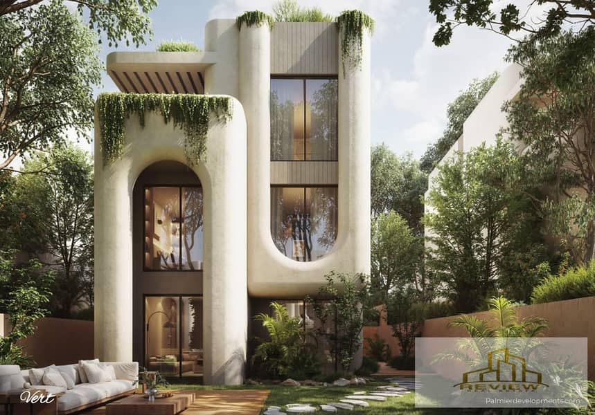 Vert Compound in a prime location near Waslet Dahshour & Mall of Arabia, modern design, full services, 0% down payment, installments up to 8 years, - Widok 4